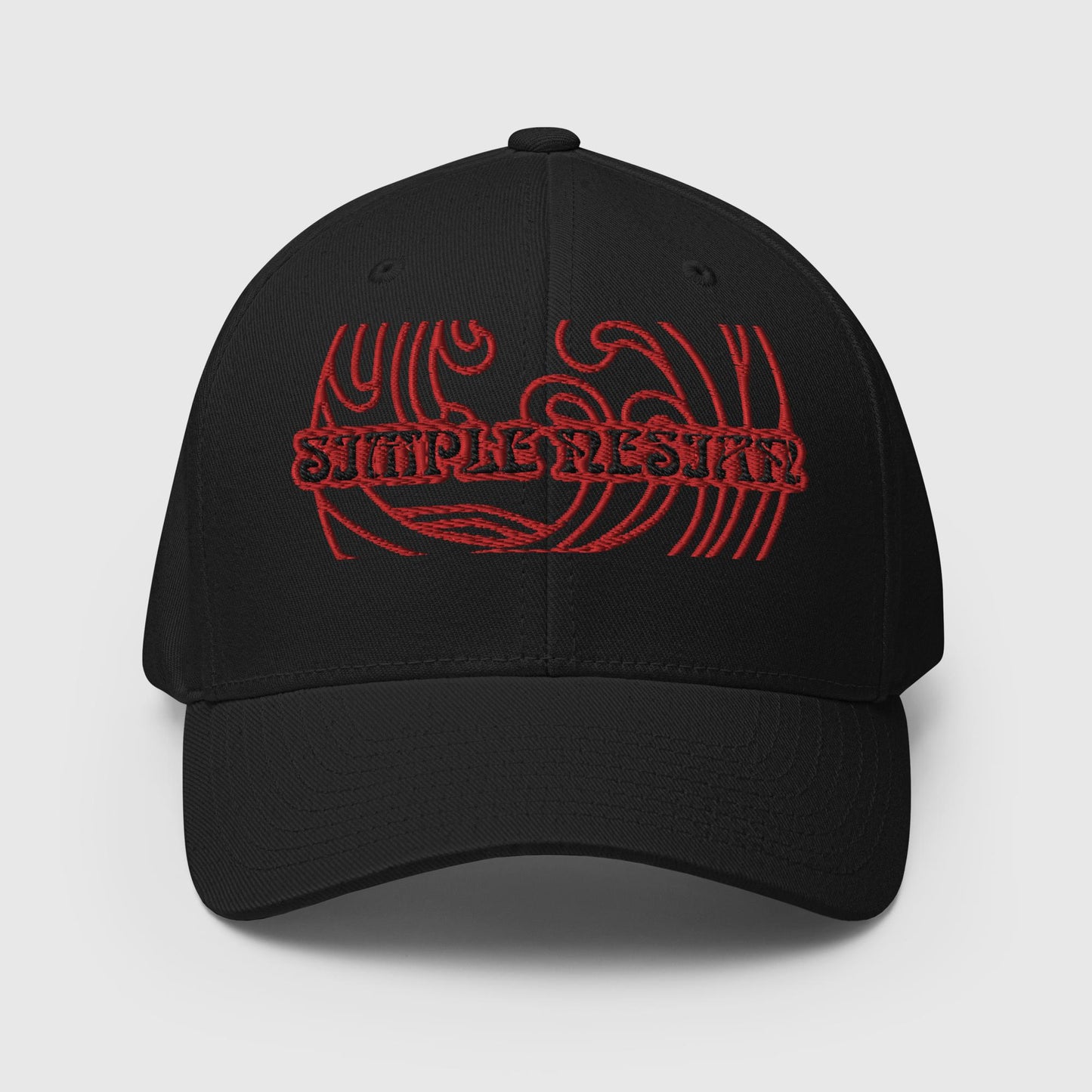 SimpleNesian Cap (Red Wave)