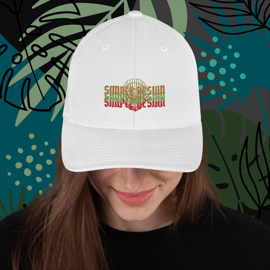 Simple Nesian Rasta Cap tri shell